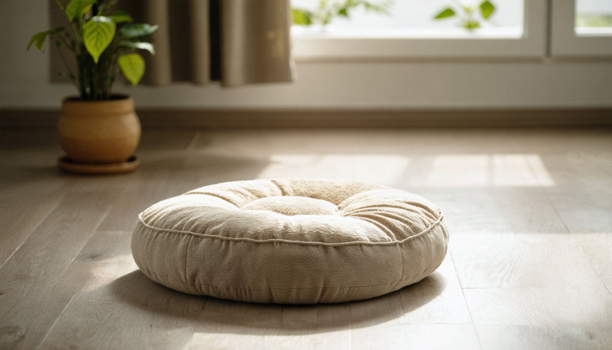 découvrez notre coussin de méditation, l'accessoire indispensable pour un confort optimal et un maintien parfait lors de vos séances de relaxation et de concentration.