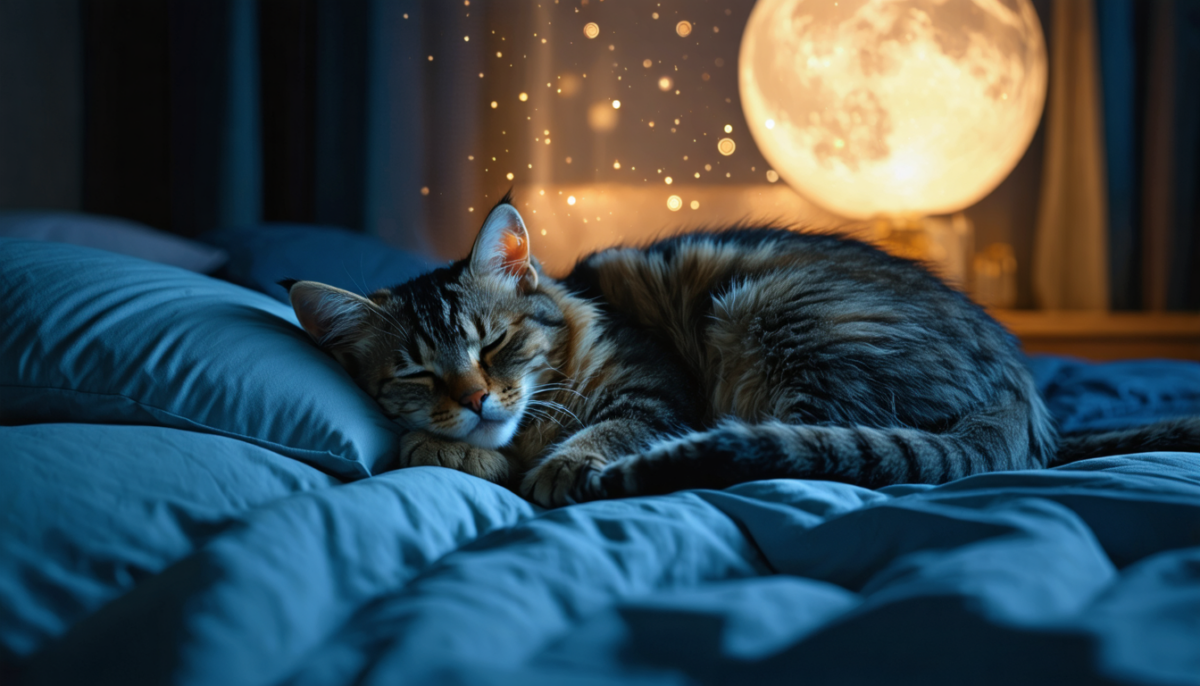 découvrez pourquoi votre chat choisit de dormir sur vous chaque nuit et explorez la signification spirituelle profonde de ce geste d'affection et de protection.